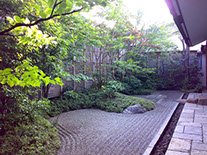 22 江戸川の庭