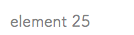 element 25