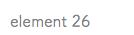 element 26